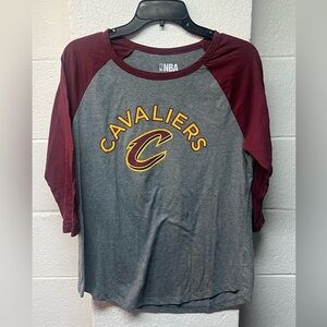 Cleveland Cavaliers Gray Raglan
Baseball Tee